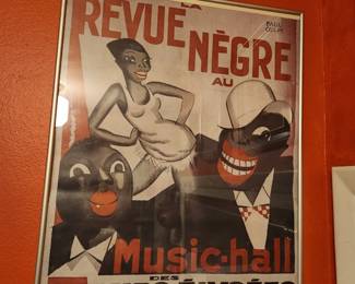 Paul Colin La Revue Negre Vintage Music Hall Poster.
