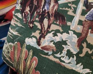 Vintage Motif Pillow.