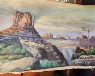 Original Vintage Oil on Canvas