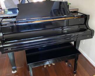 Baby grand piano