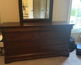 FURNITURE  DRESSER WITH MIRROR