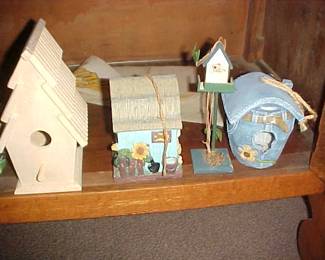 Birdhouses!
