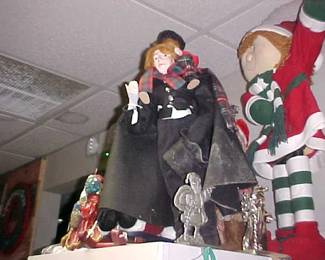 A whole room full of Christmas Treasures.