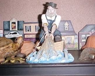 Nautical themed items. Turtles.