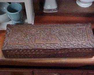 Gorgeous wooden box.