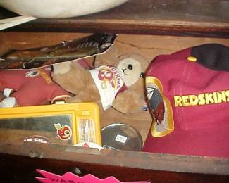 Absolutely no problem for me, but some people think that Washington Redskin memorabilia is politically incorrect.  We have a bunch of it anyway.