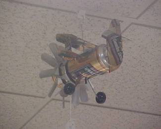 Beer Can airplane.