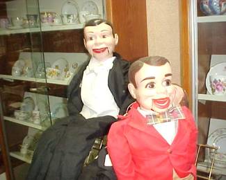 Ventriloquist dummies.