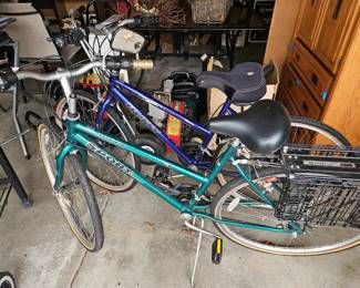 Ladies bicycles 