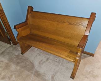 Church pew