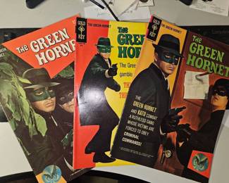 Gold Key Green Hornet # 1 , 2 & 3 
