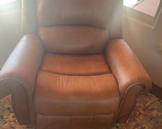leather recliner chair