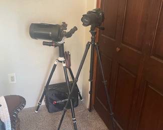 Canon camera & scope