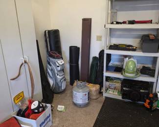 Golf bags, misc