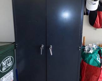 METAL 2 DOOR CABINET