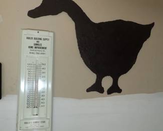 METAL GOOSE - THERMOMETER