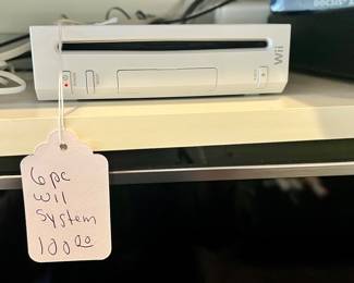 6 PIECE WII SYSTEM