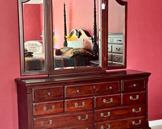 DRESSER WITH MIRROR