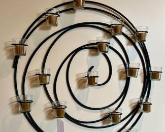 VOTIVE CANDLE WALL HANGING