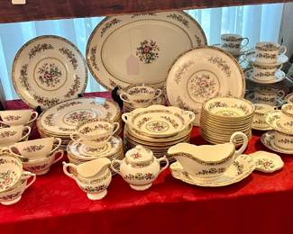 WELCOME... BEAUTIFUL SET OF COALPORT CHINA