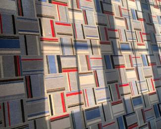 06 Modern Interlace Pattern Carpet — 10' x 12'  Asking: $800