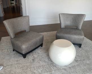 01  A. Rudin No. 642 Lounge Chairs-Asking: $1,899/pr