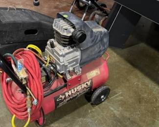 HUSKET AIR COMPRESSOR - reverse angle for ya