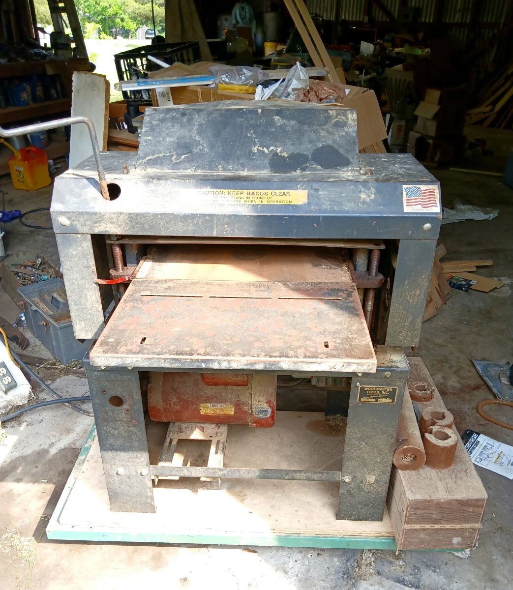Woodmaster Tools, inc. model W – 718 planer