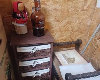 Small furniture,  wicker