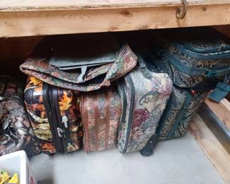 Luggage,  some vintage 