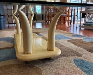 MCM Tusk coffee table $800.00 60”L 26”w 15”t like new!