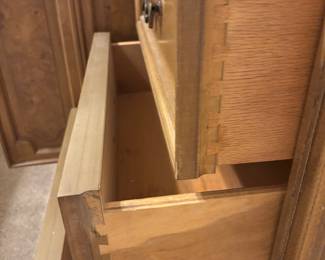 MCM Dresser 9 drawers 2 mirrors by American of Martinsville $450.00.    76.25” L 20”D 32”-82” T
