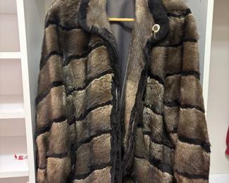 Fur Jacket with ear muffs $300.00