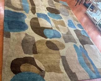 8’x 11’ Tuffed Area Rug from India $450.00