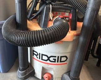 Rigid wet/dry shop vac 5.0 HP $60.00