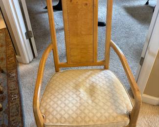 (4) Blonde Henredon Chairs 2 Capt 2 Side $450.00
