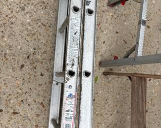 Ladders: 16’ aluminum extension $125.00,  8’ Werner fiberglass $90.00, 6’ aluminum $70.00, 5’ wood $50.00, 4’.aluminum 3 step $50.00, 3’ wood step $40.00
