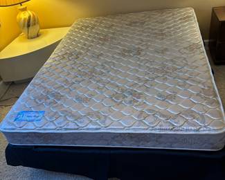 Queen Bed Restonic Ultra Rest mattress $250.00