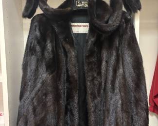 Black Mink Jacket Bricker-Tunis NY $400.00
