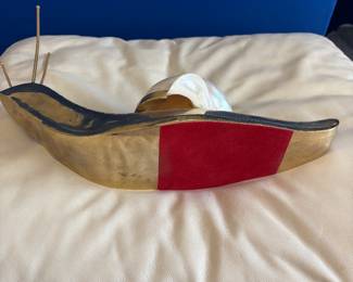 Italian Brass Snail w Shell 70’s $800.00.    17”L 13”T