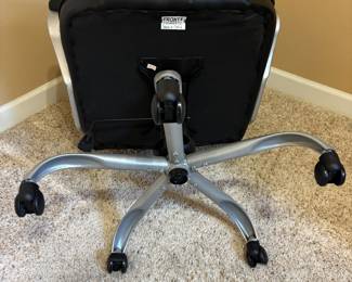 Black Adjustable Office Chair $60.00. 26”w 24” d 43”t