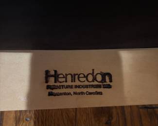 (4) Blonde Henredon Chairs 2 Capt 2 Side $450.00