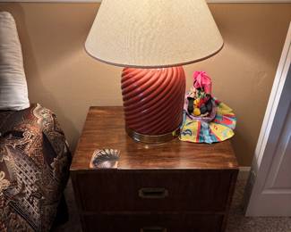 Dixie “Campaign” Night Stand $175.00. 24”W 17” D 22” T