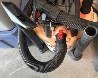 Rigid wet/dry shop vac 5.0 HP $60.00