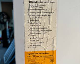 GE refrigerator and Freezer 2005 works great $250.00