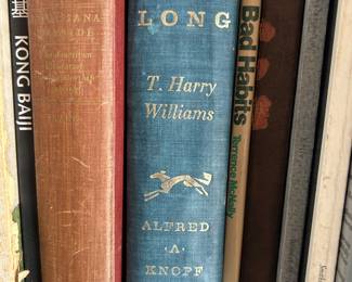 First editions: Louisiana Hayride signed by author Harnett Kane & T.Harry Williams Huey Long
