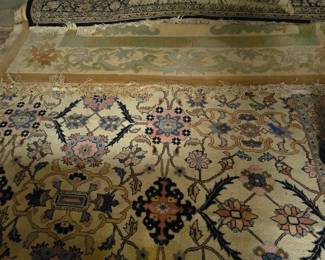 Rugs. Various sizes. Largest 12×15