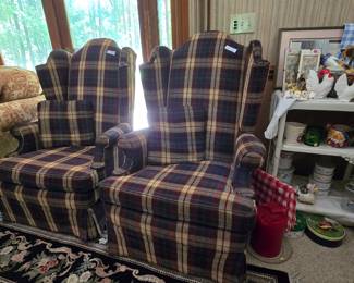 Wingback chairs