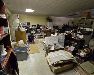50s kitchen table, coke items, knives, etc
