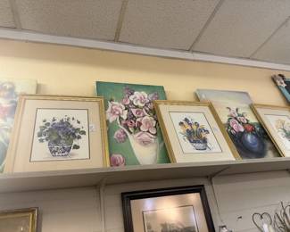 lots of beautiful art throughout the store